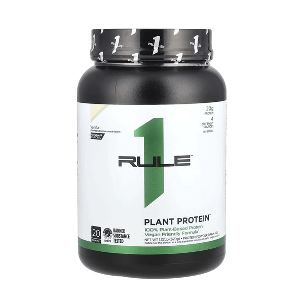 Rule 1 Plant Protein Vanilla 20 Serving 1.37lb