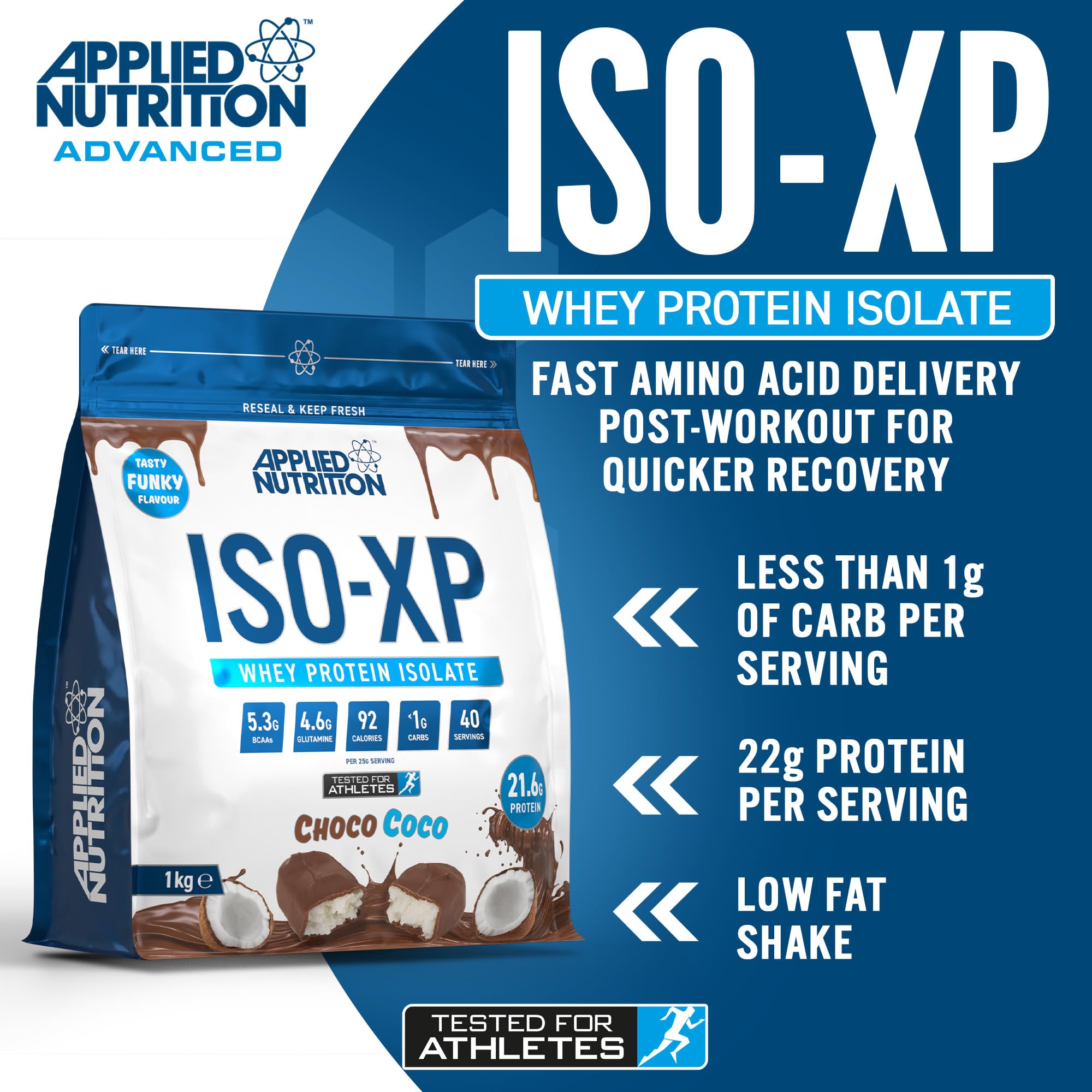 Applied Nutrition ISO XP 1KG - 40 Servings