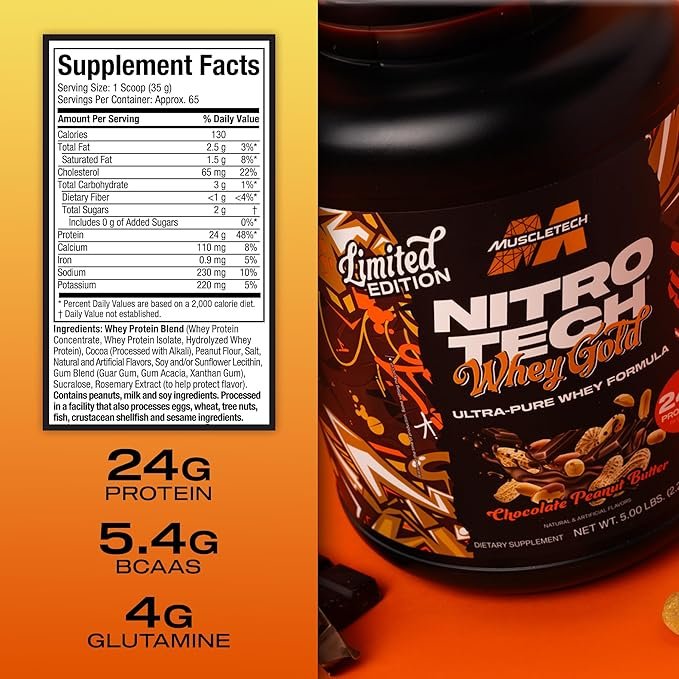 Nitrotech Whey Gold 2lbs (Limited Edition)