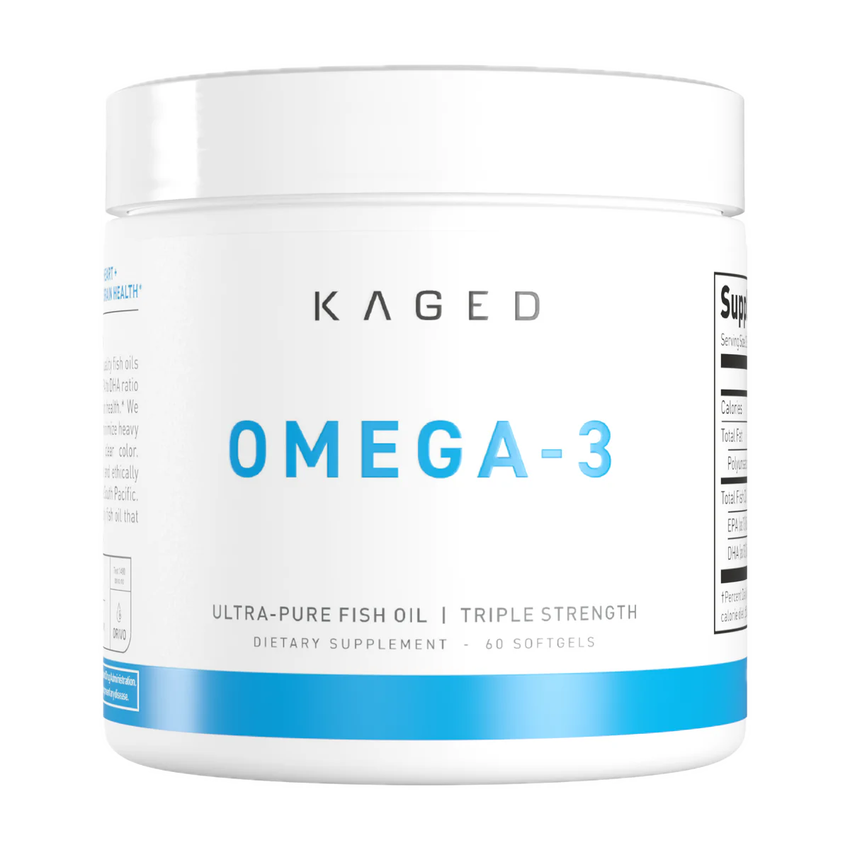 KAGED OMEGA 3 - 60 Capsules