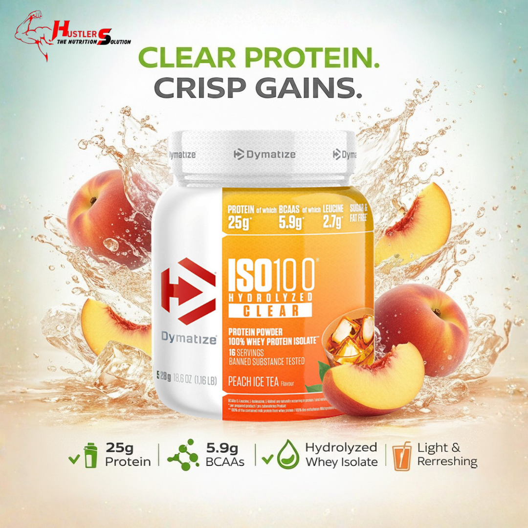 Dymatize ISO100 Hydrolyzed Clear Protein – Fast Absorbing Clear Protein Isolate