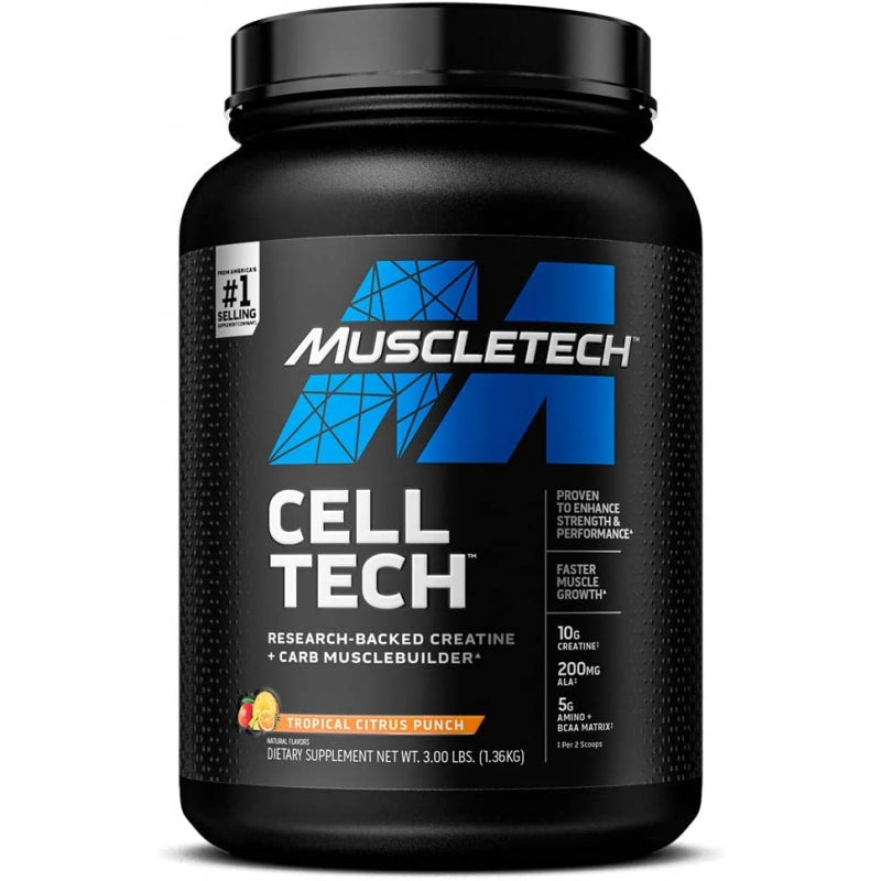MuscleTech Cell-Tech Creatine – Advanced Creatine & Carb Formula
