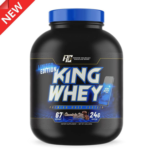 Ronnie Coleman King Whey Premium Protein 2lbs – BLACK Edition